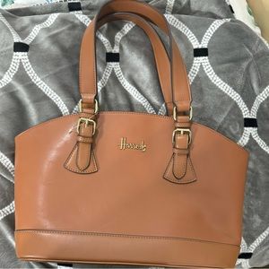 Harrods never used Wyndham Brown Hand Bag